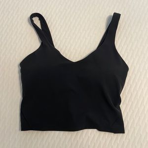 Black Lulumeon Align Tank